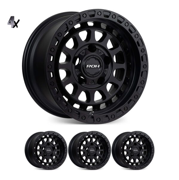 Prado 250 (17X9) 4x ASSAULT WHEELS (6/139) +25 OFFSET